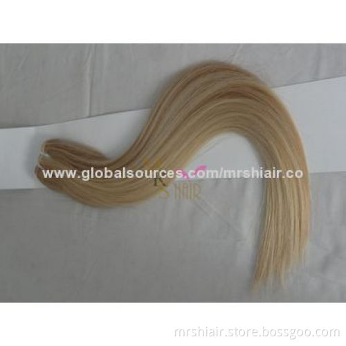 24-inch Piano Color 14/613# Silk Straight Brazilian Remy Hair Weaving